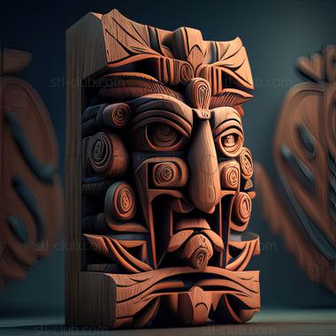 3D model st totem (STL)